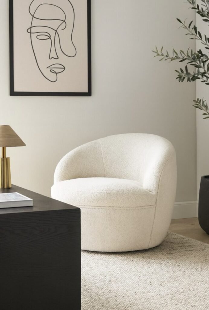 Buy Sekani Accent Chair Beige | Infinity Furniture Mississauga