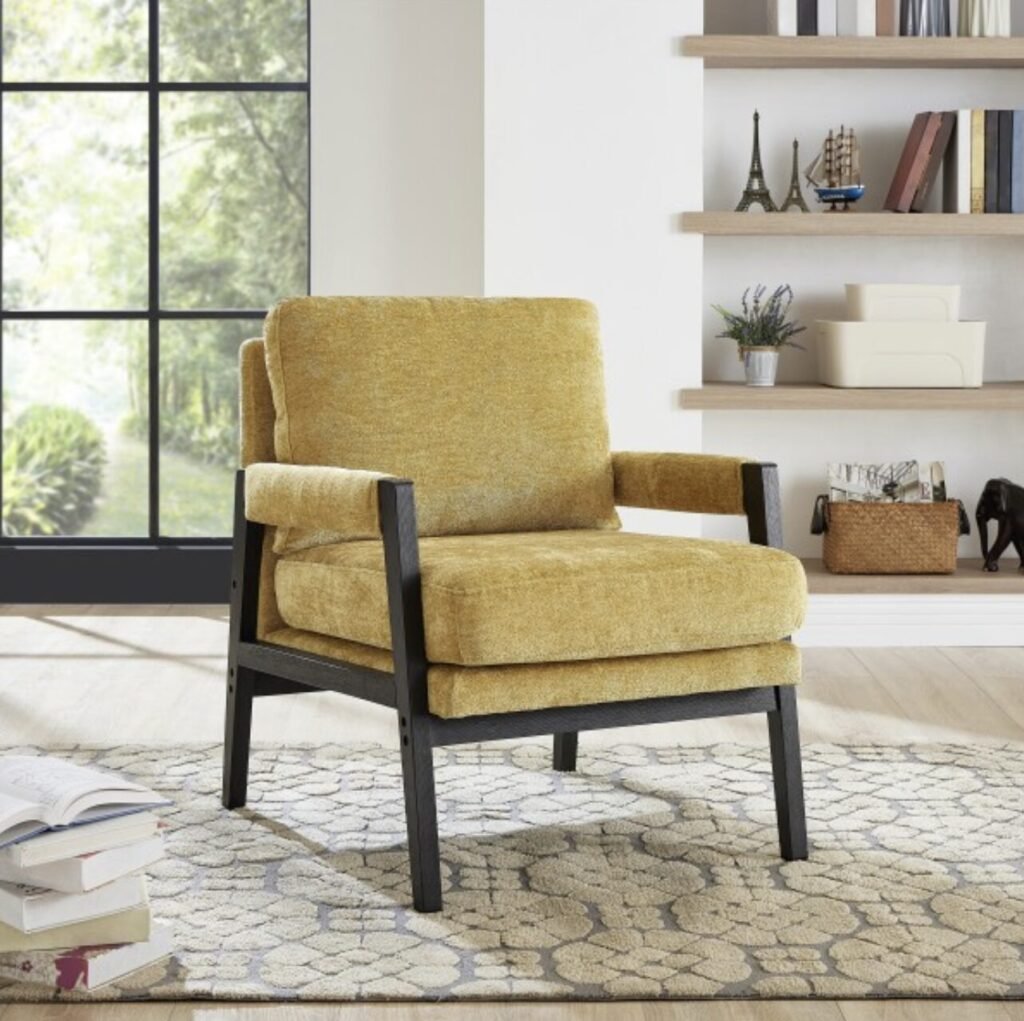 Buy Carlo Arm Chair Yellow | Infinity Furniture Mississauga