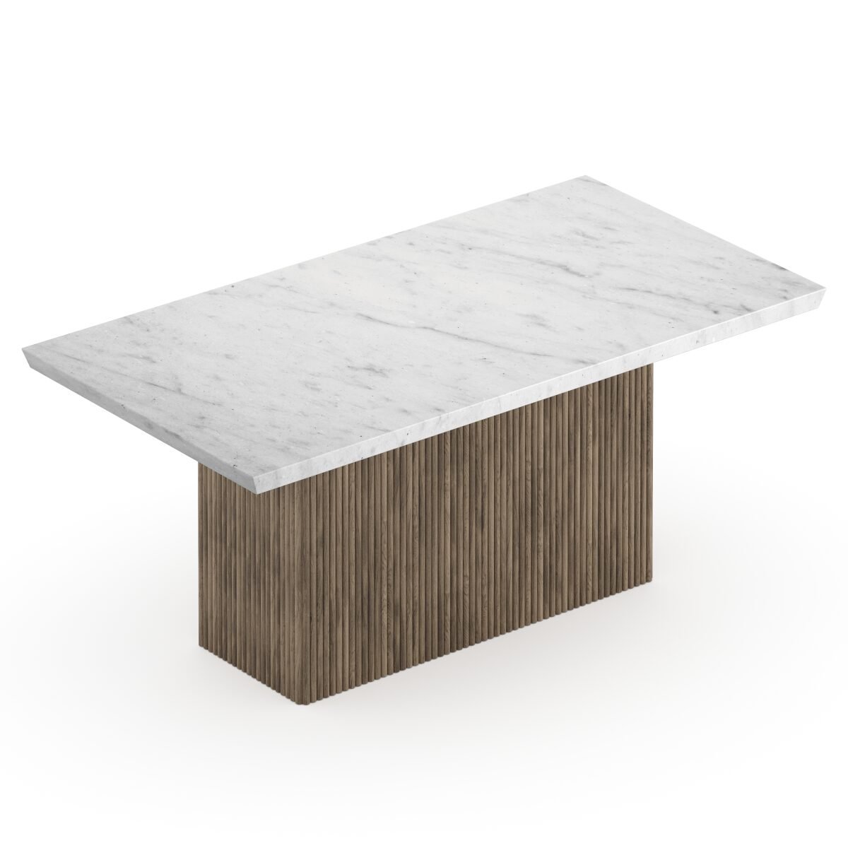 Buy Grey Wash Dining Table with Marble Top | Infinity Furniture Mississauga
