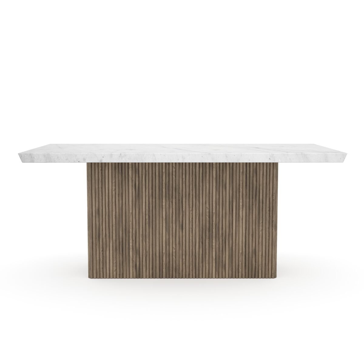 Buy Grey Wash Dining Table with Marble Top | Infinity Furniture Mississauga