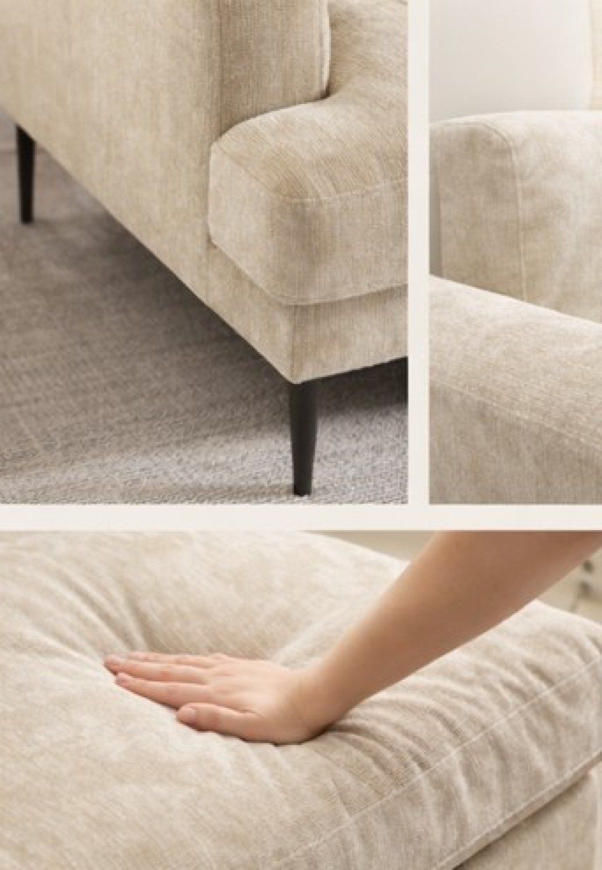 Beige Sofa Contemporary | Infinity Furniture Mississauga