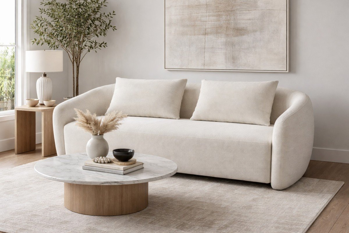 Terra Sofa Beige Contemporary | Infinity Furniture Mississauga