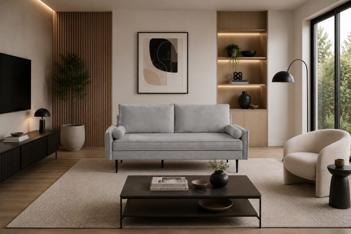 Grey Sofa Contemporary | Infinity Furniture Mississauga