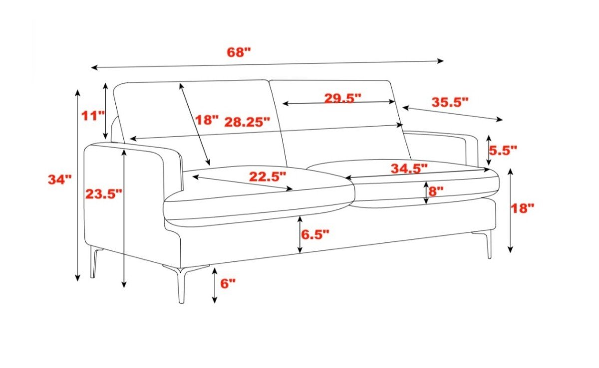 Beige Sofa Contemporary | Infinity Furniture Mississauga