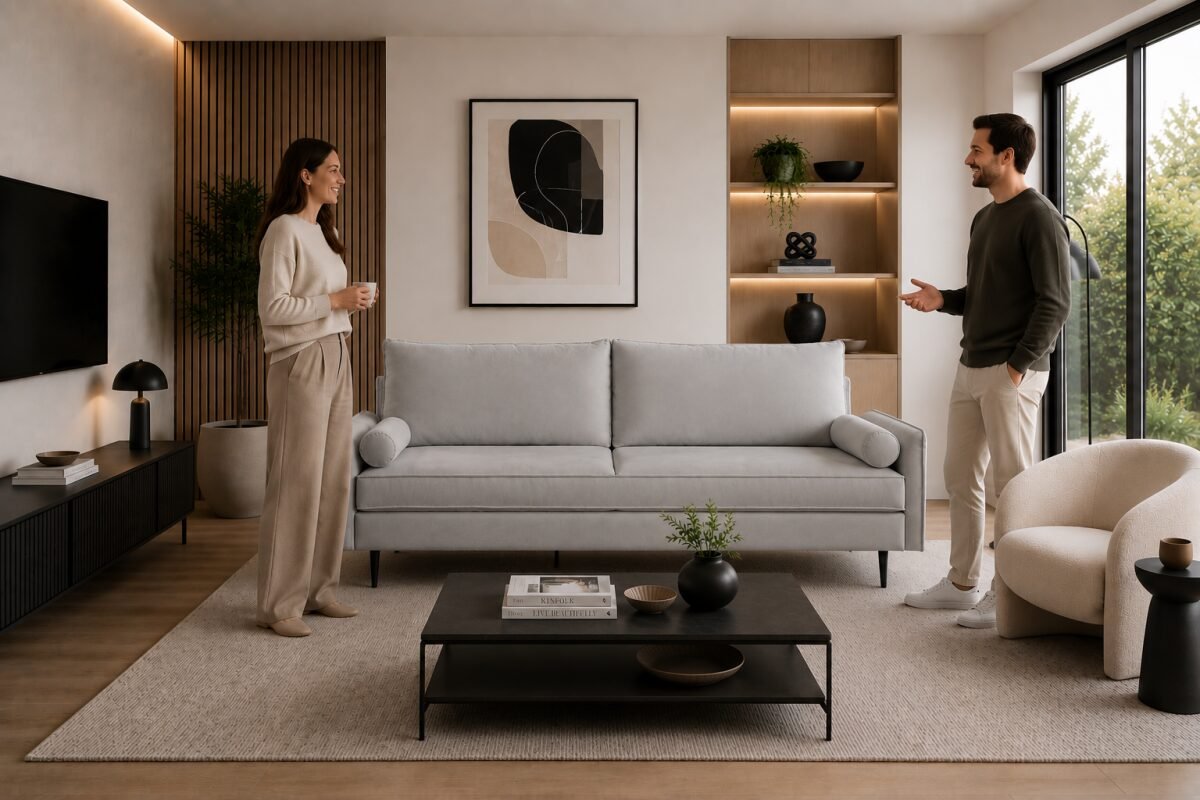 Grey Sofa Contemporary | Infinity Furniture Mississauga