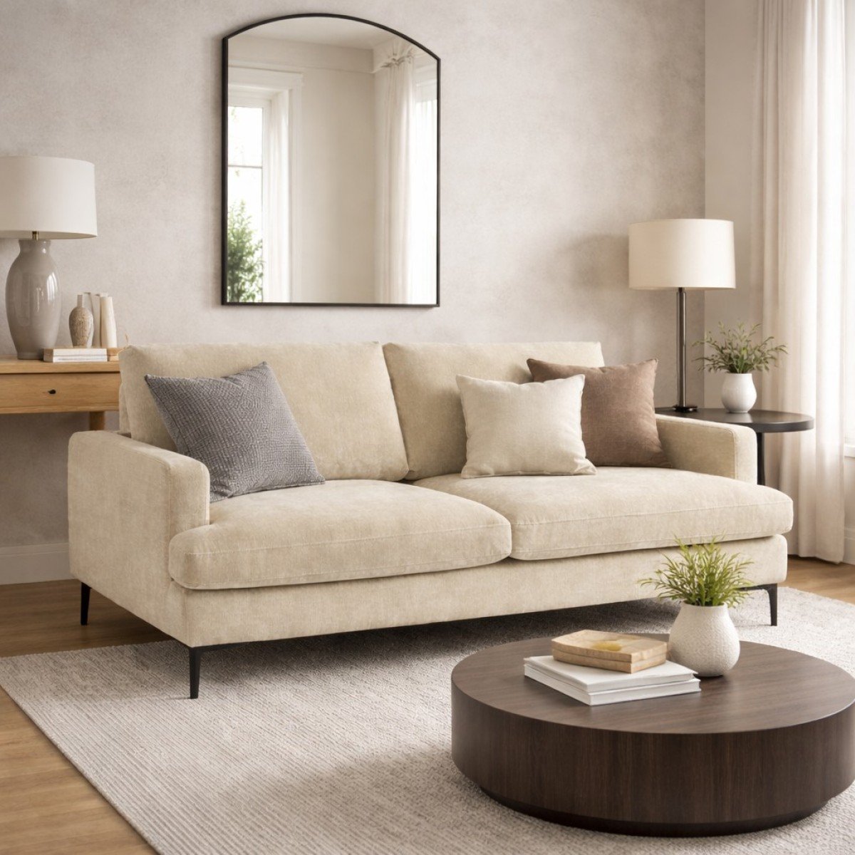 Beige Sofa Contemporary | Infinity Furniture Mississauga