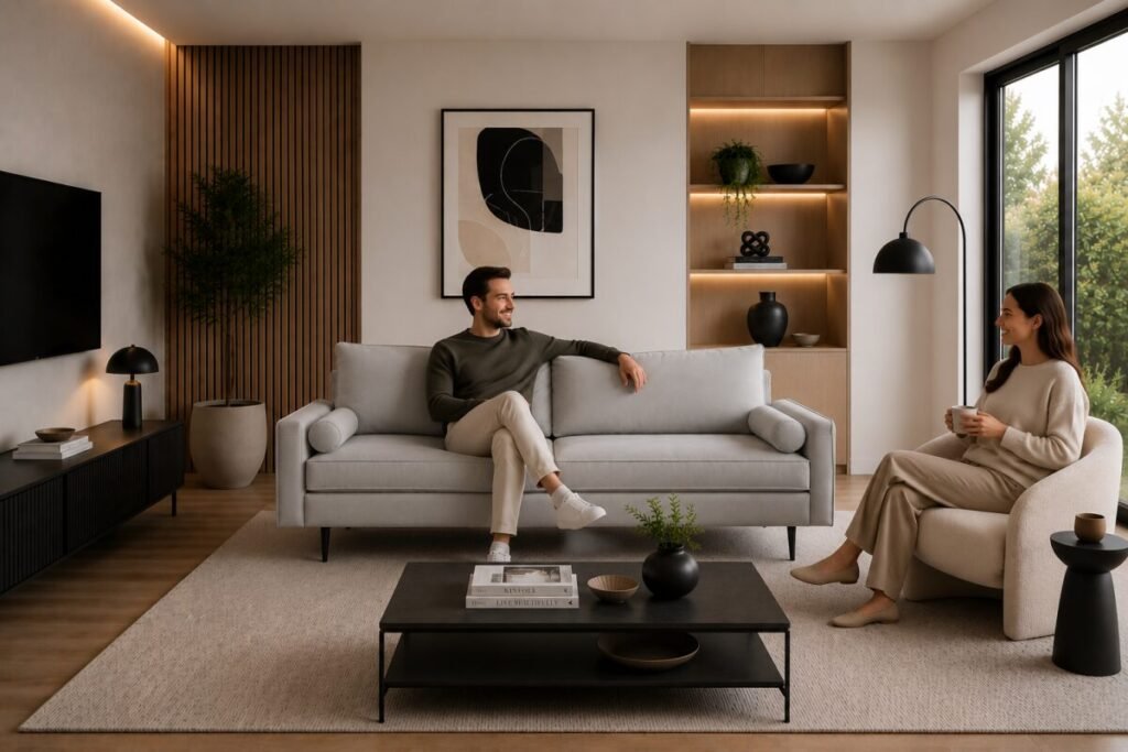 Grey Sofa Contemporary | Infinity Furniture Mississauga