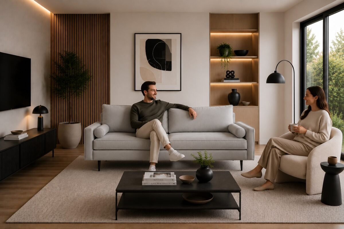 Grey Sofa Contemporary | Infinity Furniture Mississauga