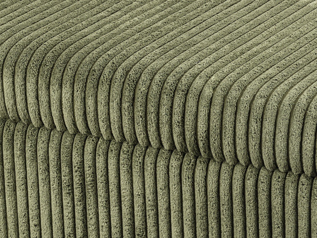 Hudson Storage Ottoman Black & Green Contemporary Collection | Infinity Furniture Mississauga