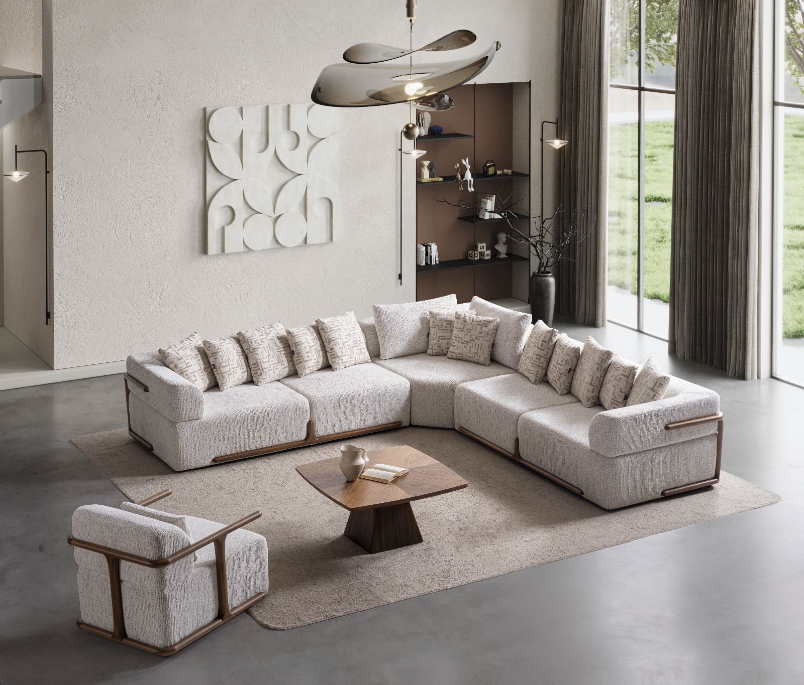 Galaxy Modern Living Room Collection | Contemporary Furniture Set