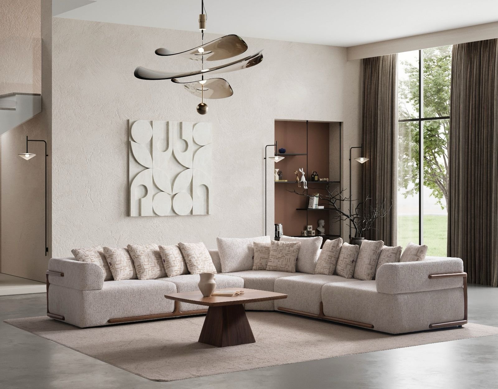 Galaxy Modern Living Room Collection | Contemporary Furniture Set