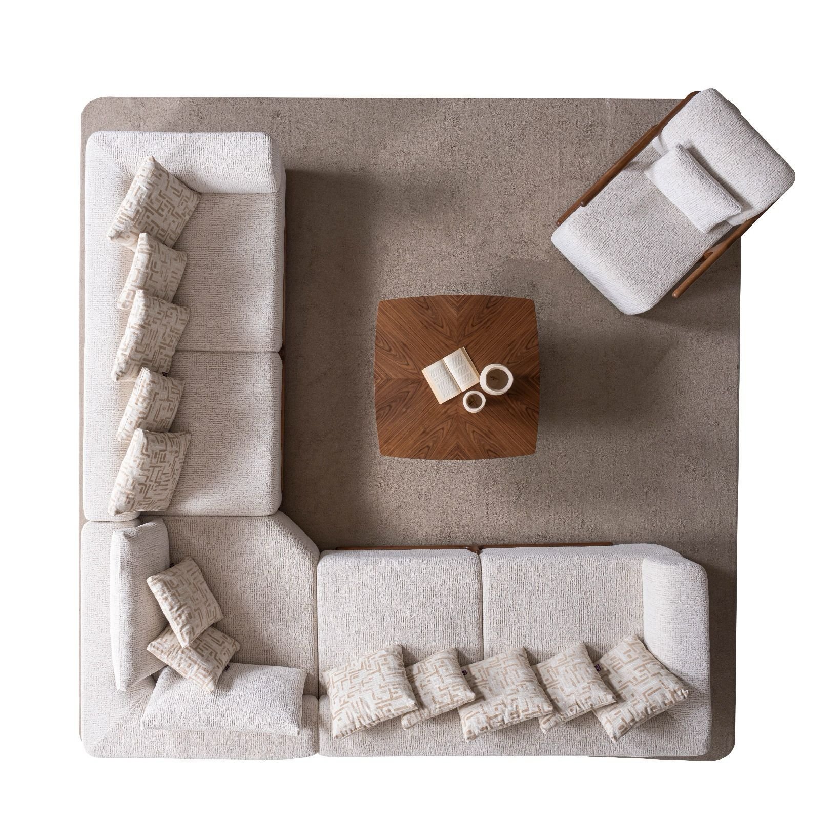 Galaxy Modern Living Room Collection | Contemporary Furniture Set
