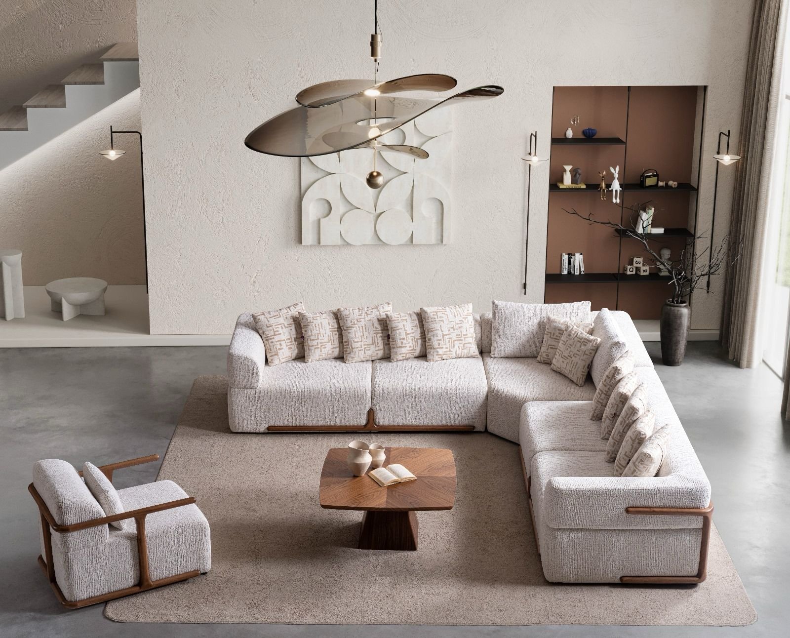 Galaxy Modern Living Room Collection | Contemporary Furniture Set