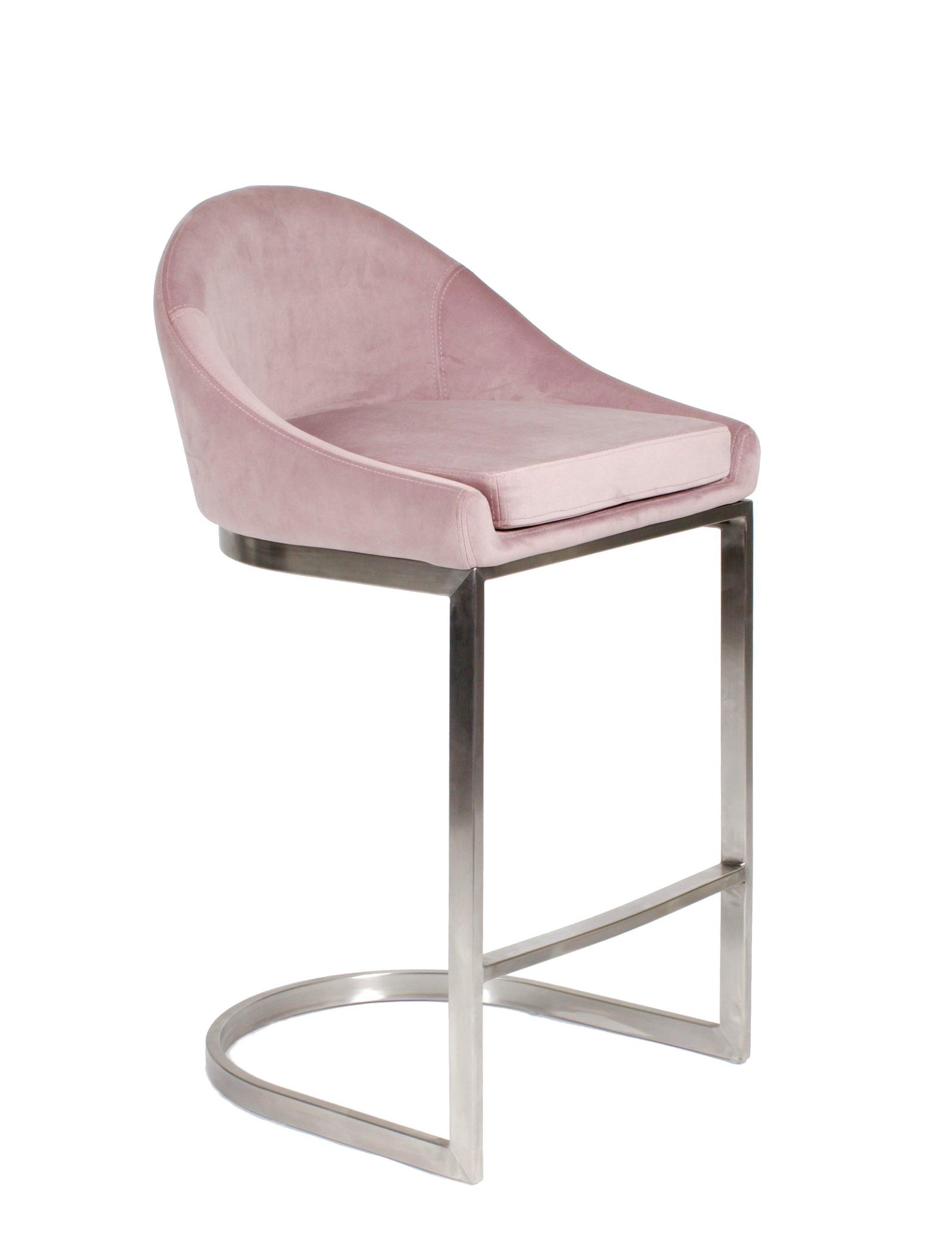 Ashley counter stool with upholstered seat