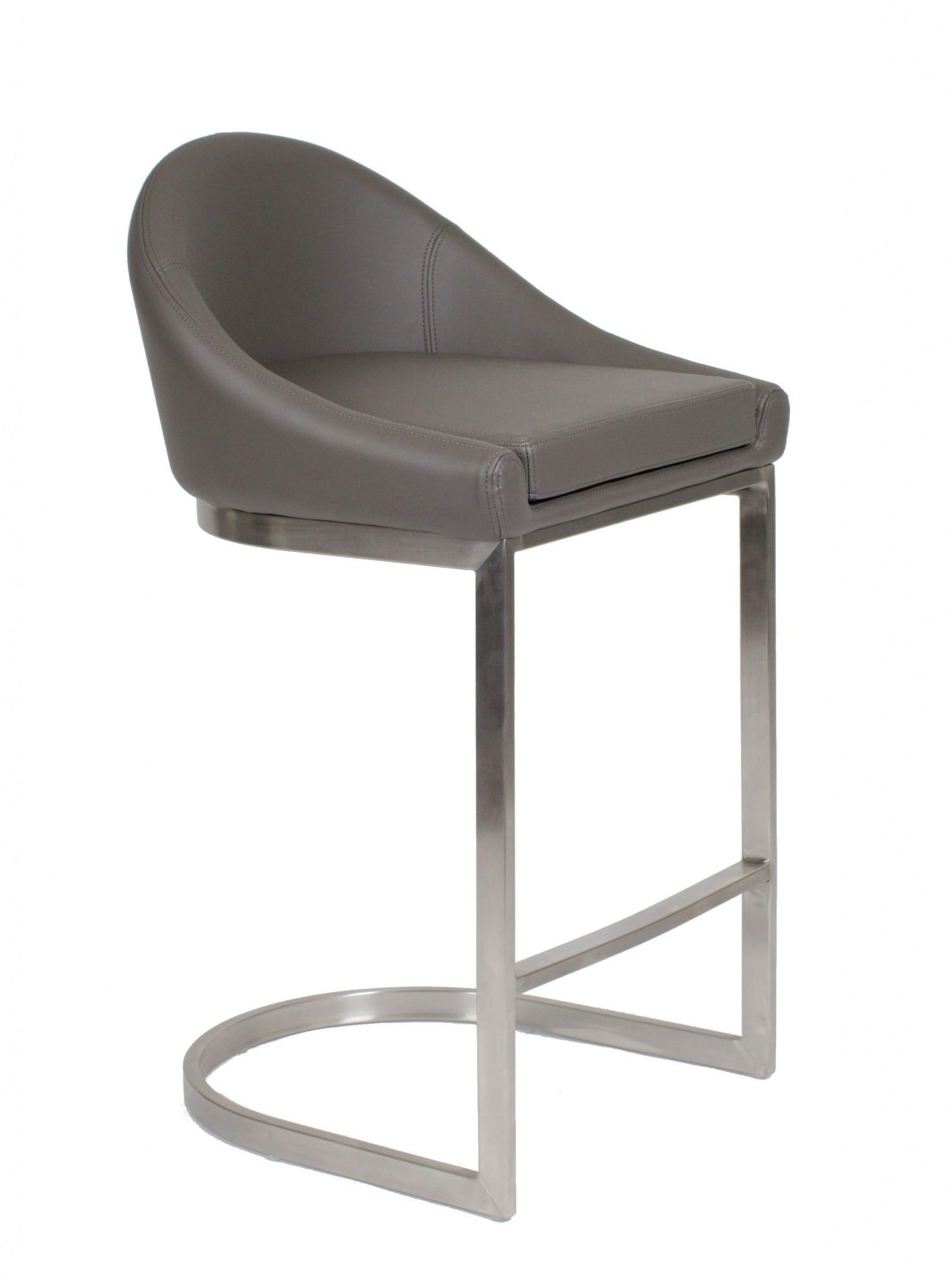 Ashley counter stool with upholstered seat