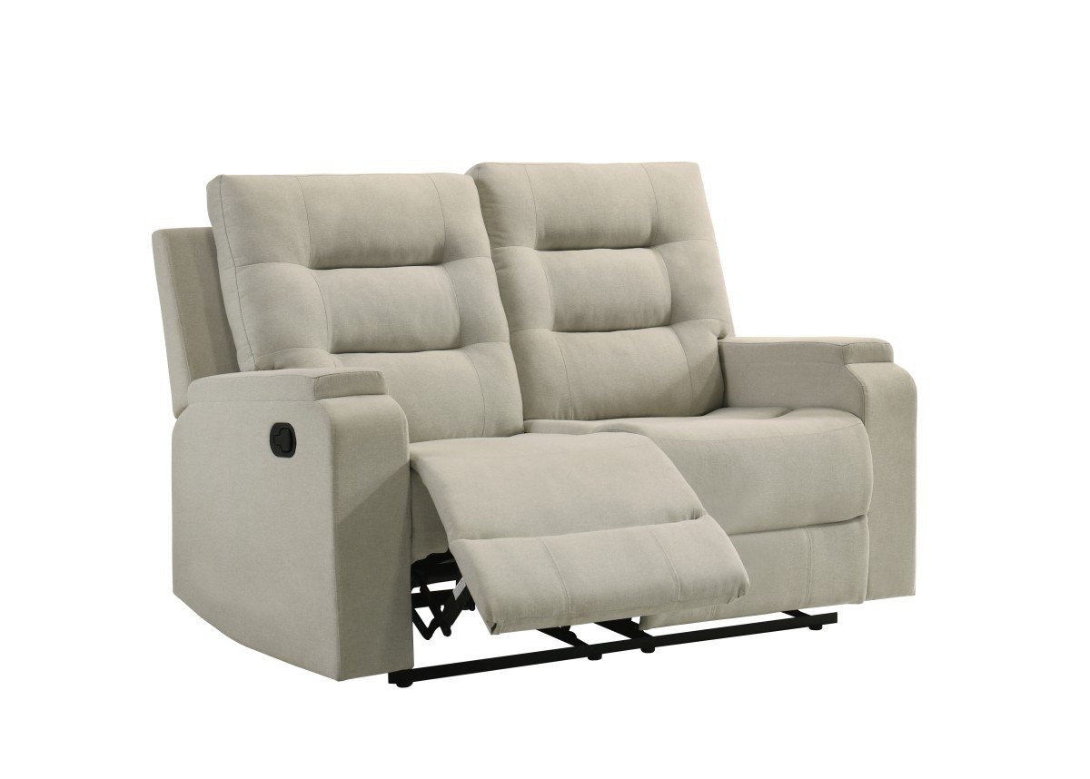 Infinity Furniture Hudson Recliner Loveseat in Beige
