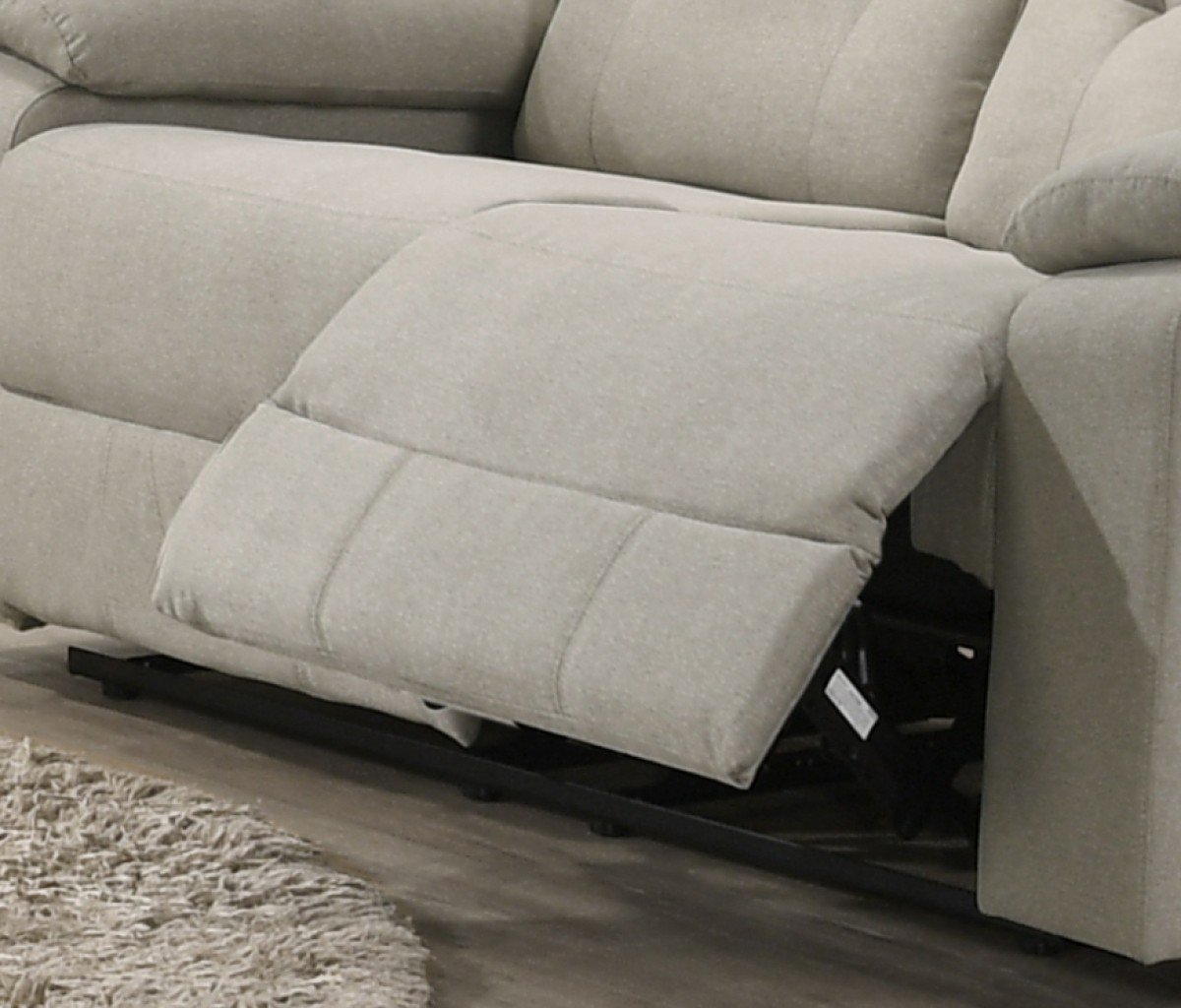 Infinity Furniture Tennessee Recliner Loveseat in Beige