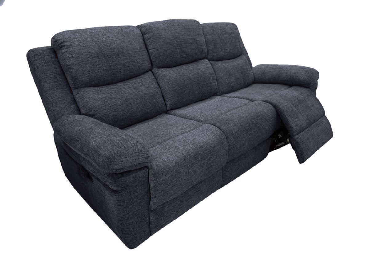 Infinity Furniture Thea Power Recliner Sofa in Charcoal
